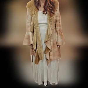 Y2K Penny Lane Bell Sleeve Coat